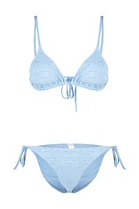 Trendyol Conjunto de bikini triangular brocado