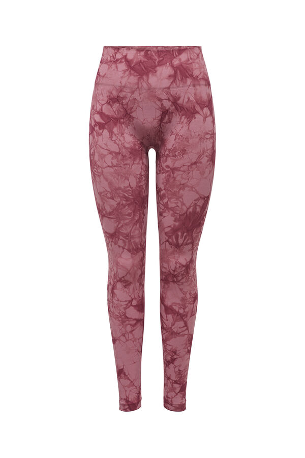 Only Play Seamless tie dye sports leggings pink
