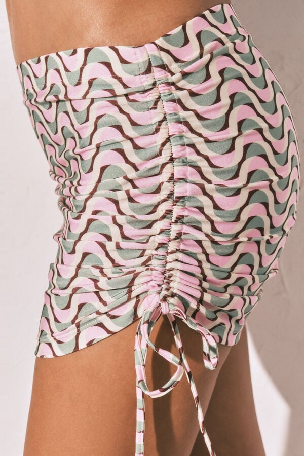 Women'secret Pareo mini suknja sa geometrijskim printom Print