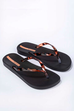 Ipanema Chinelo tradicional de tiras com estampado animal