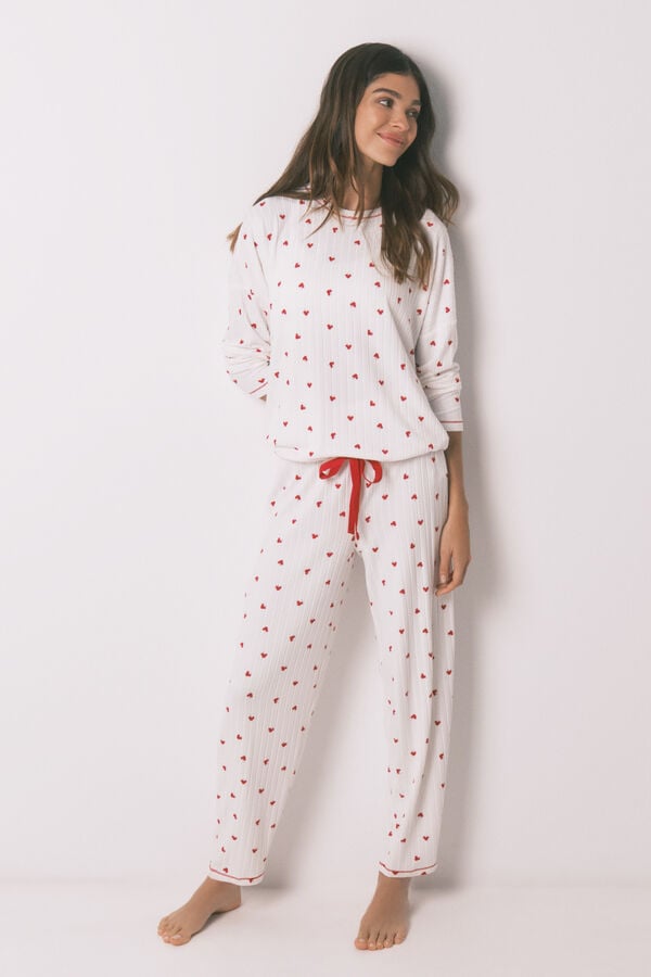 Women'secret Duga pidžama sa printom Mickey Cherry Print