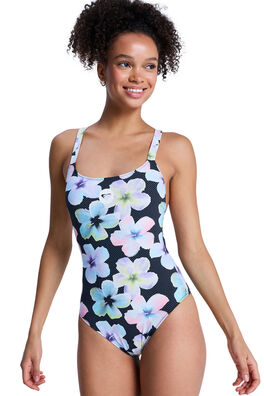 Bañador estampado flores y lunares