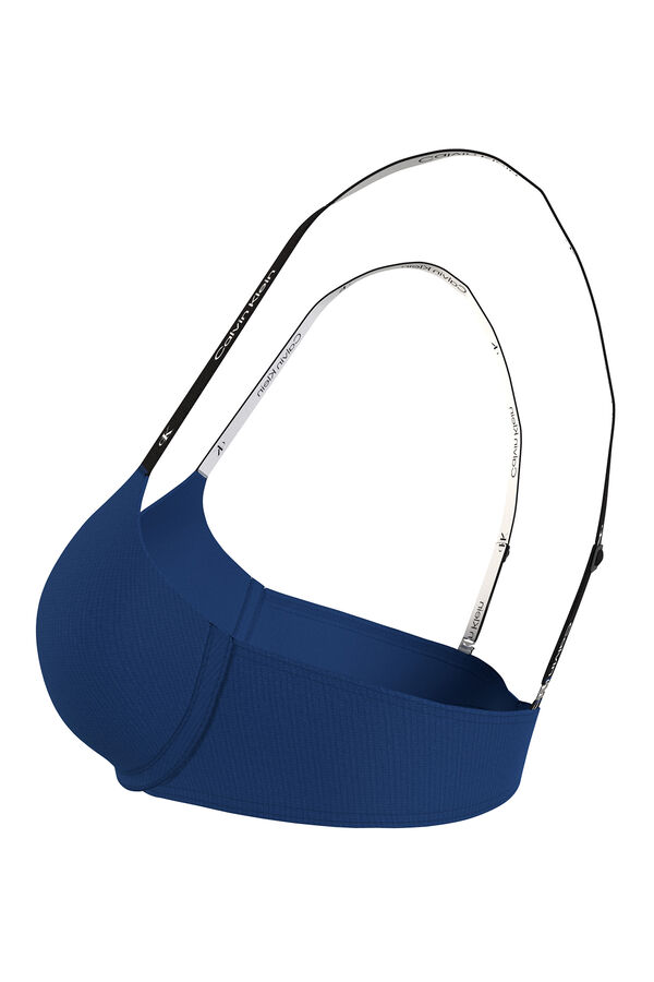 Calvin Klein Sujetador Push-Up escotado 1996 Micro azul