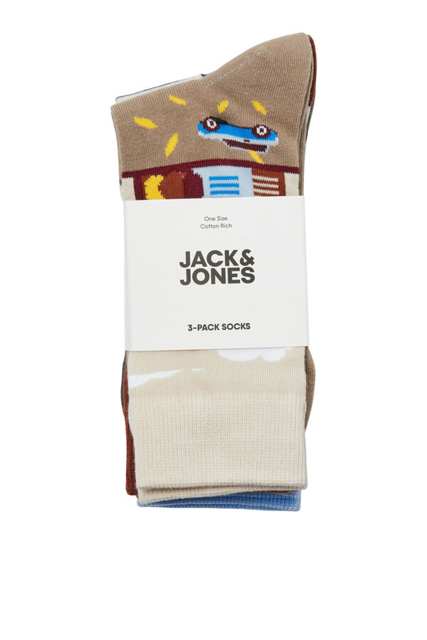 Jack & Jones Landscape socks 3 grey