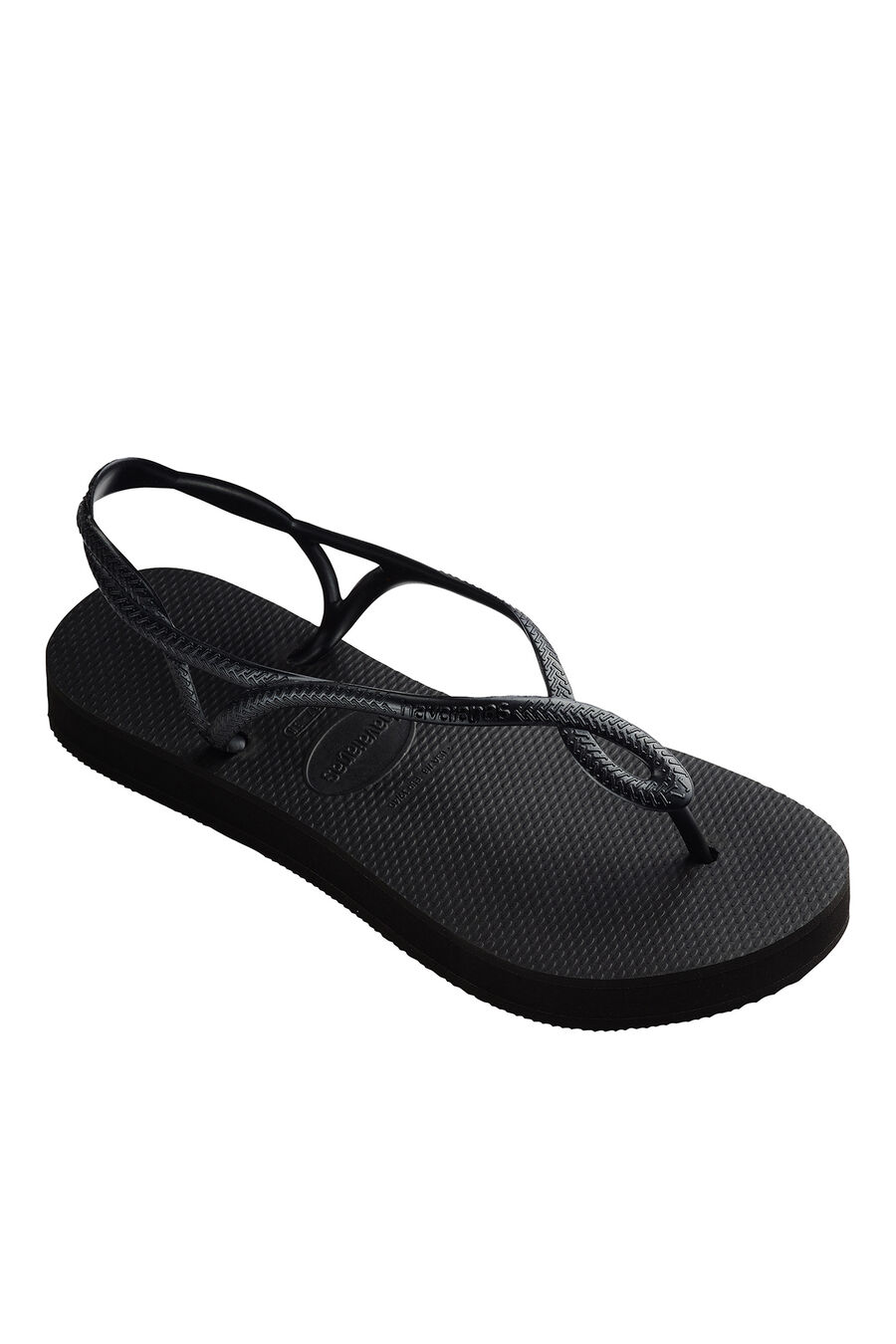 Chanclas Hav. Luna Flatform Negro