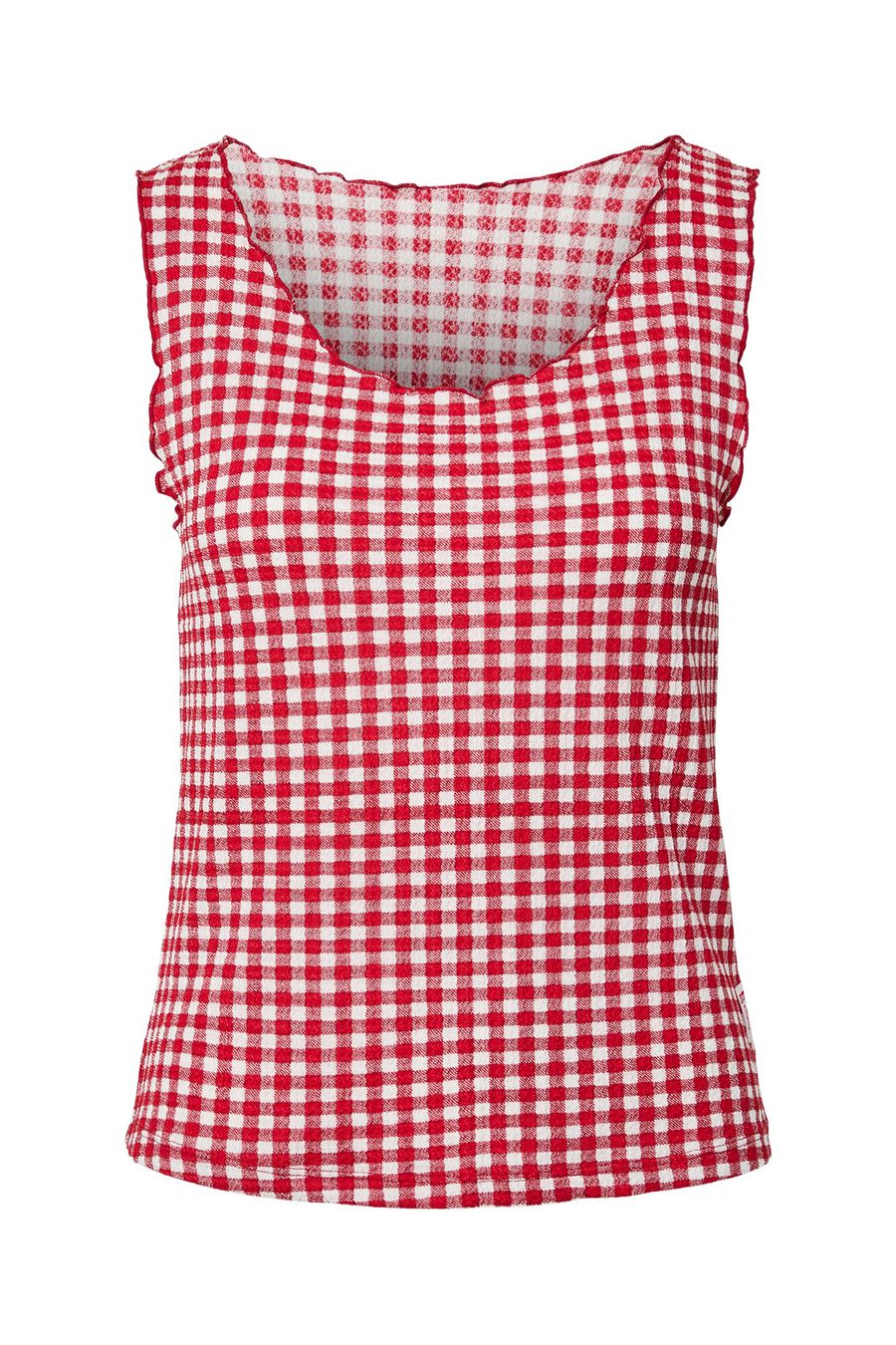 Top estampado manga sisa