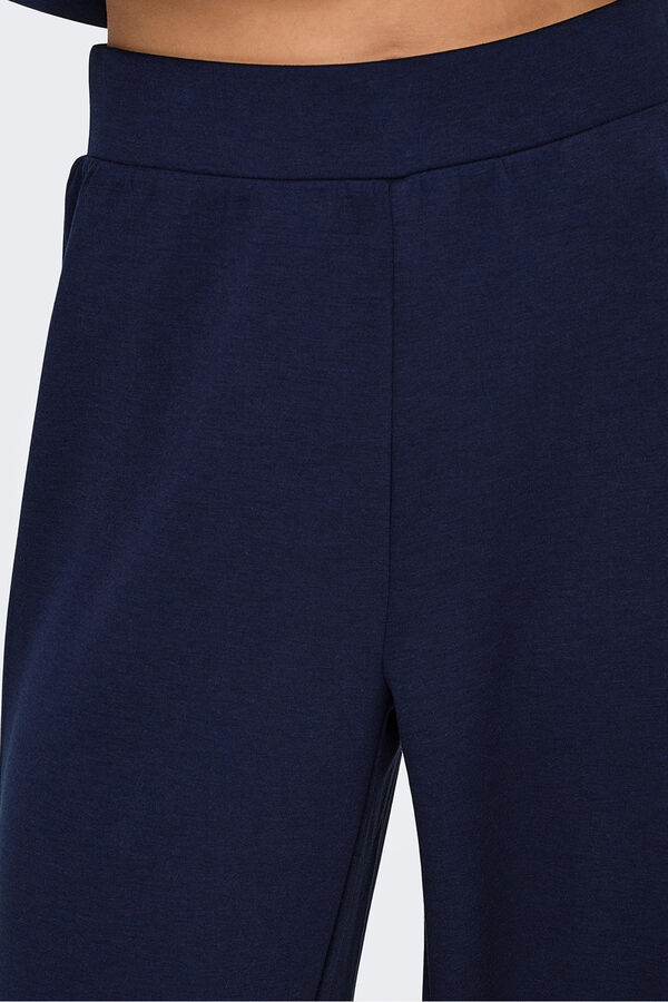 Only Play Long wide-legged trouser Plava