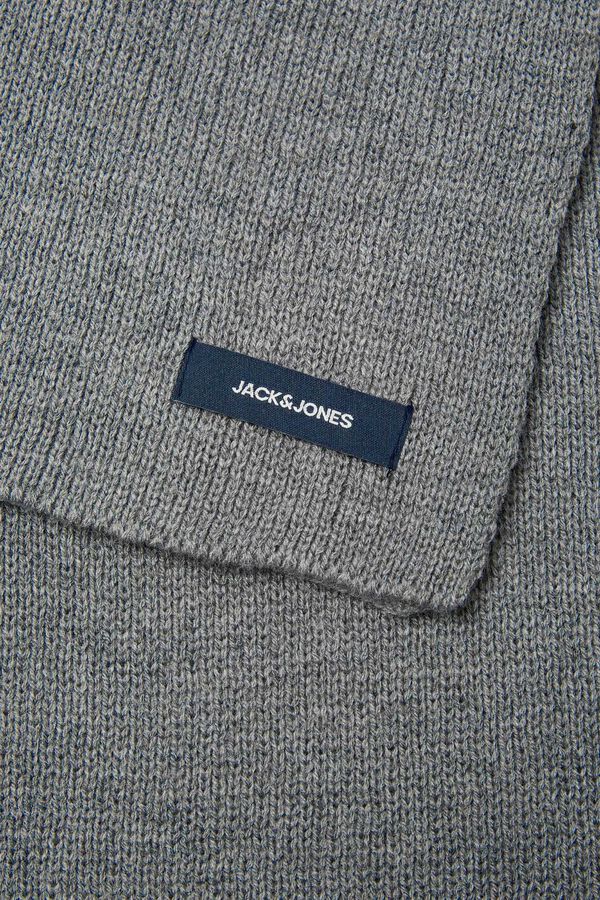 Jack & Jones Bufanda logo gris