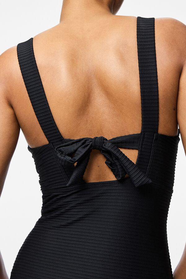 Pieces Strappy swimwear black