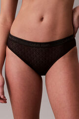 Calvin Klein Braga individual de mujer negro