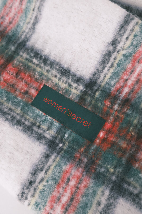 Women'secret Karirani moher šal Print