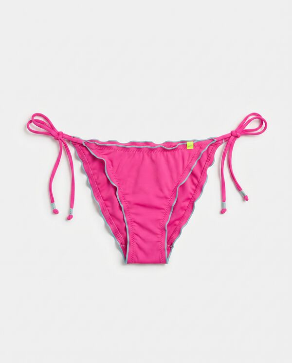 HI&BYE Roze brazilske gaćice za bikini sa trakama Fuksija