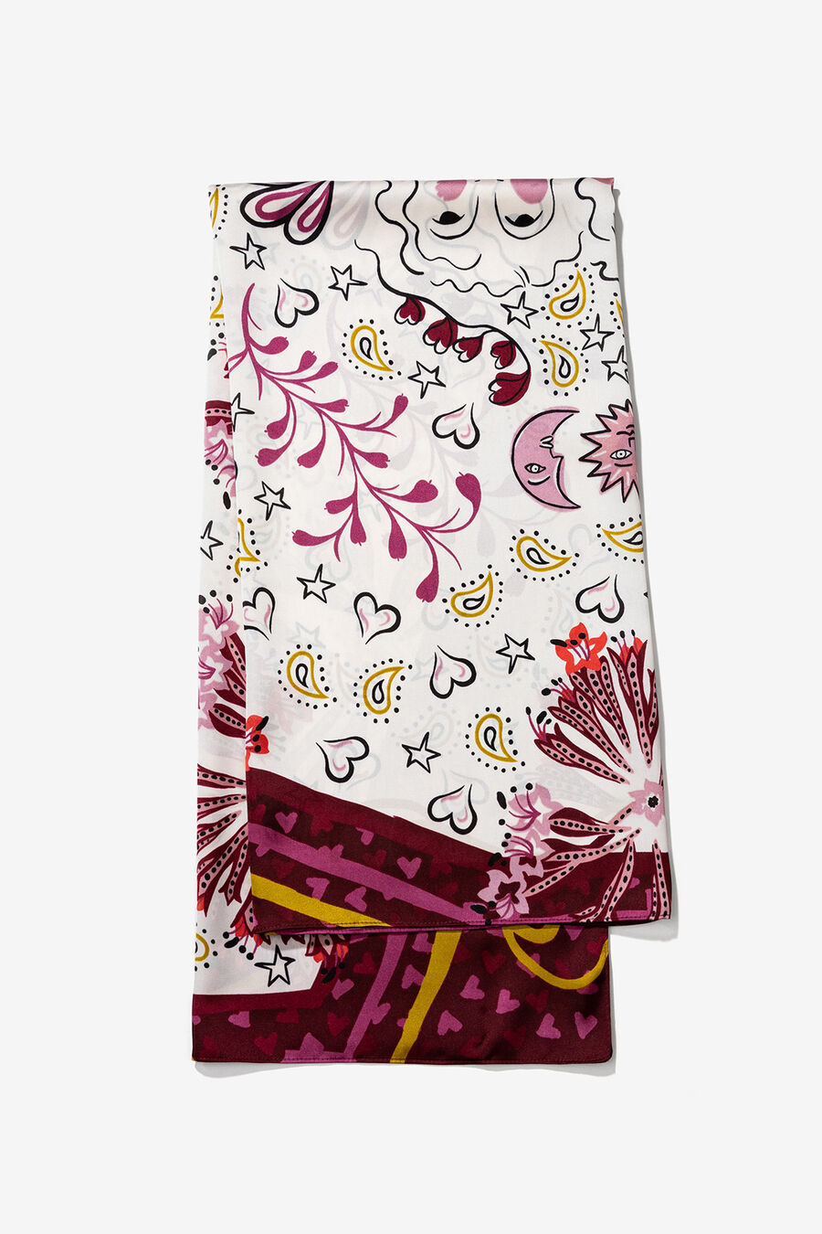 Pañuelo Estampado Corazones