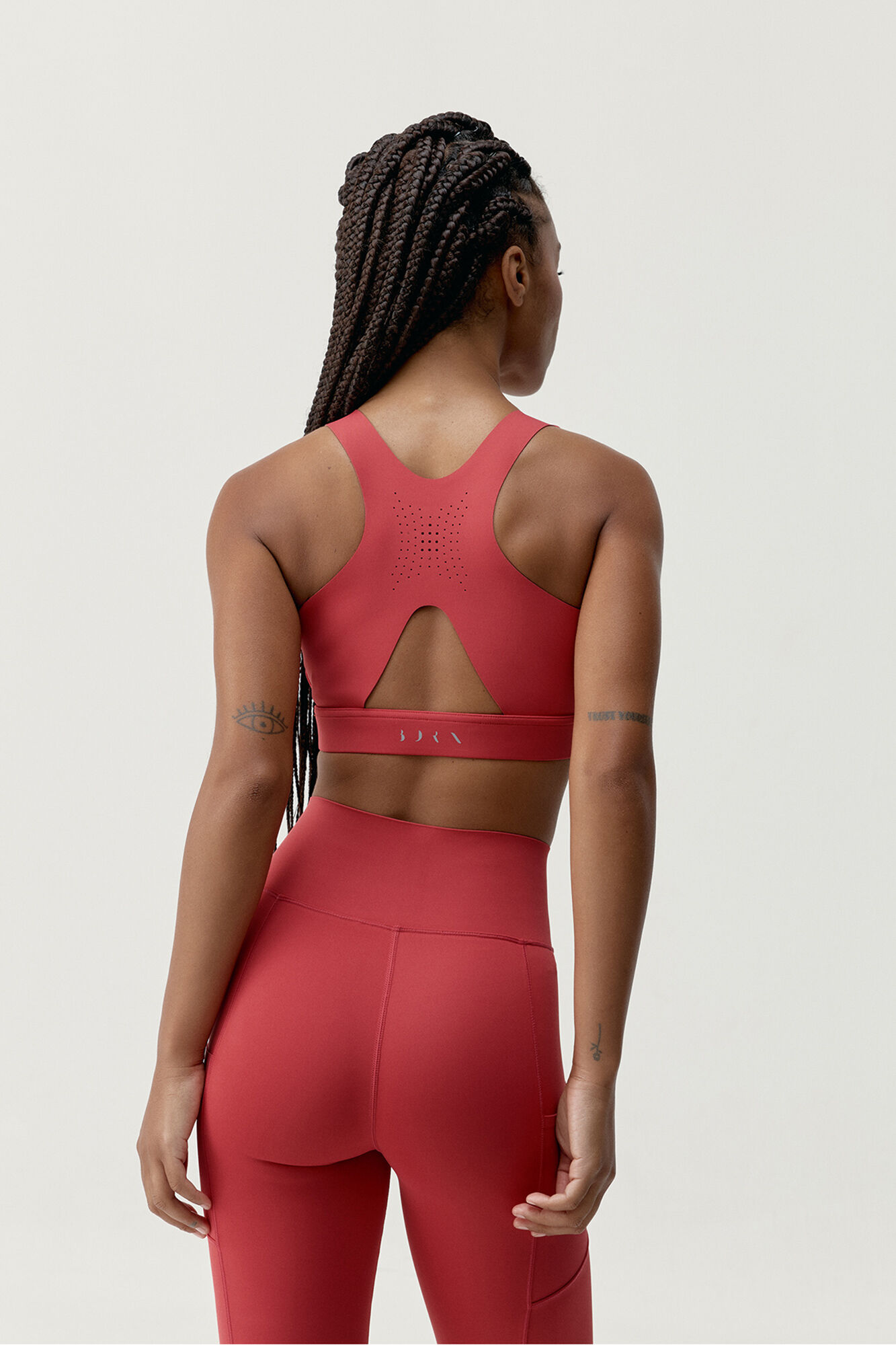 Born Living Yoga Sujetador top deportivo Denise coral&nbsp;