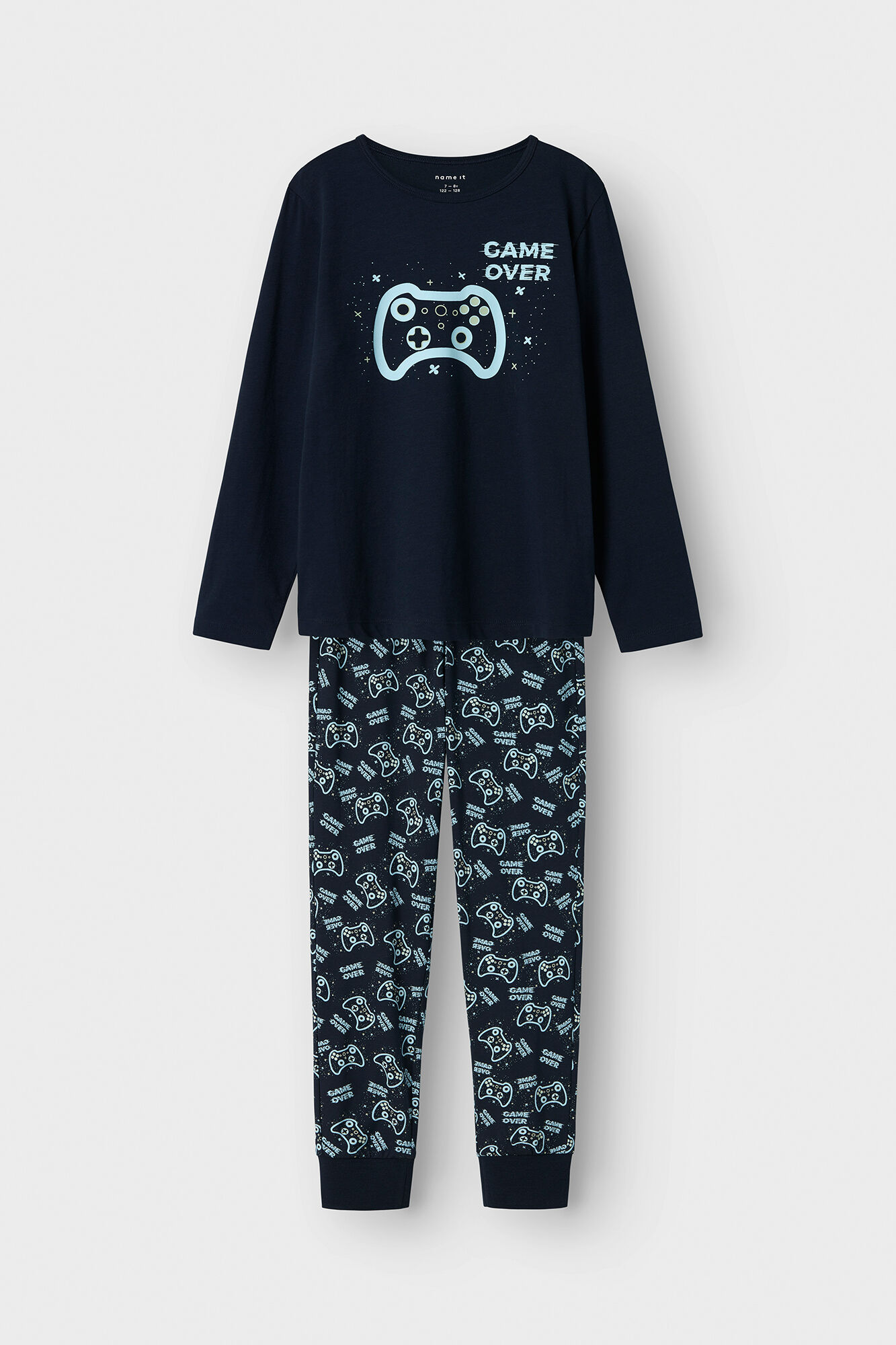 Name it Conjunto de pijama de menino de videogame