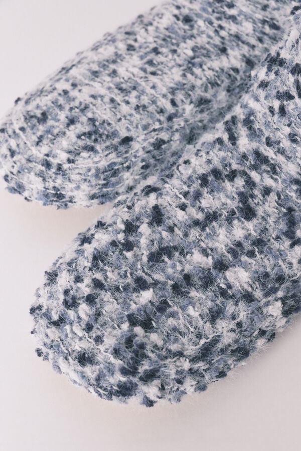 Women'secret Plave trikotažne kratke čarape Plava