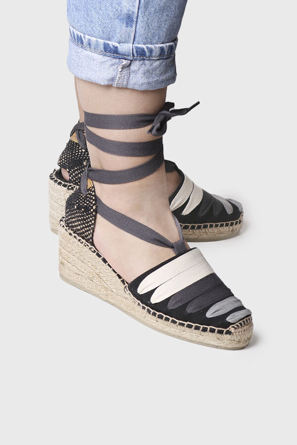 Toni Pons Lace-up espadrille - VIOLA-NE Schwarz