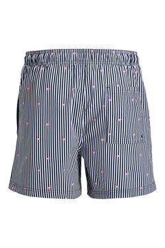 Jack & Jones Ba&ntilde;ador estampado rayas logo
