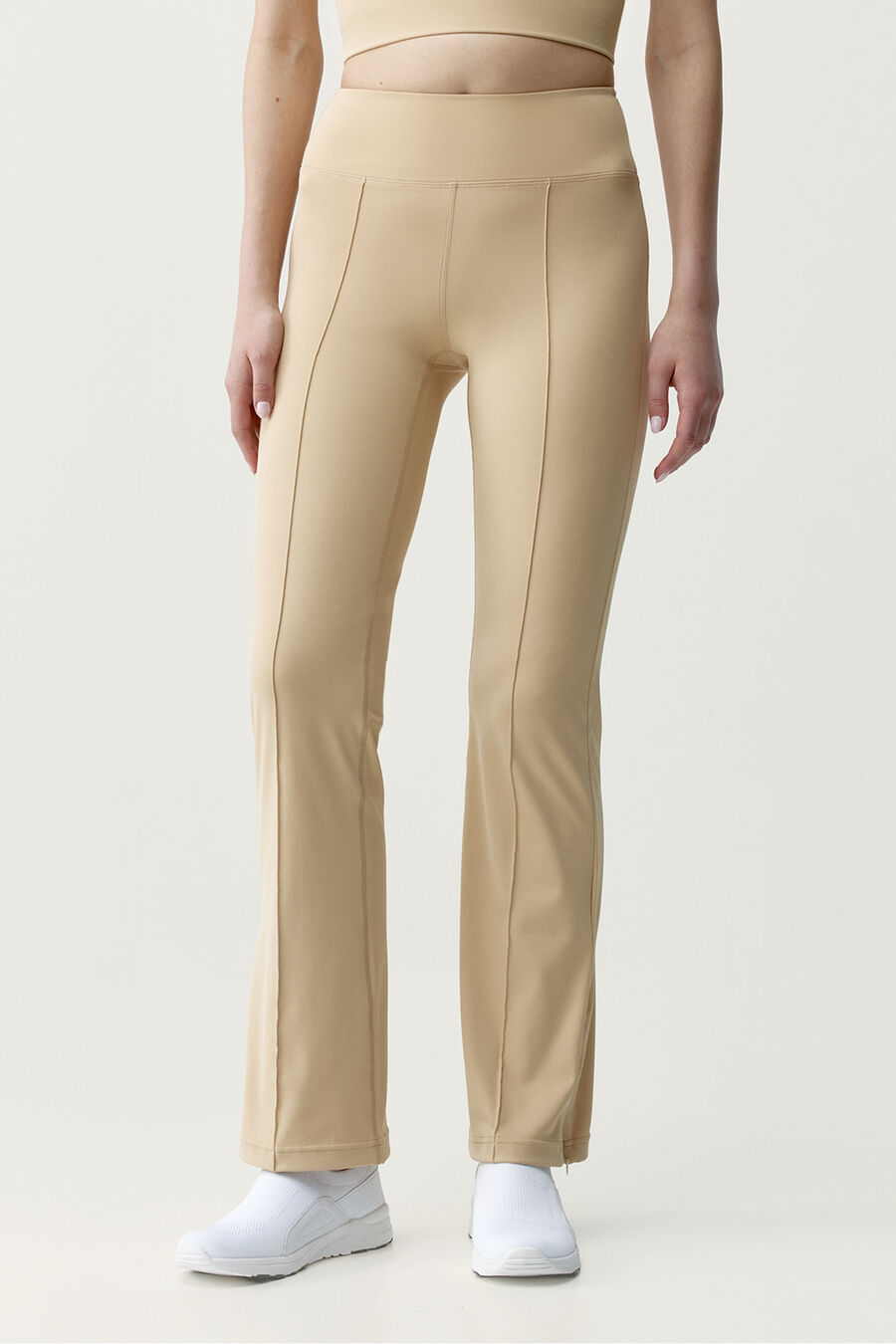 Leggings deportivos Marina beige