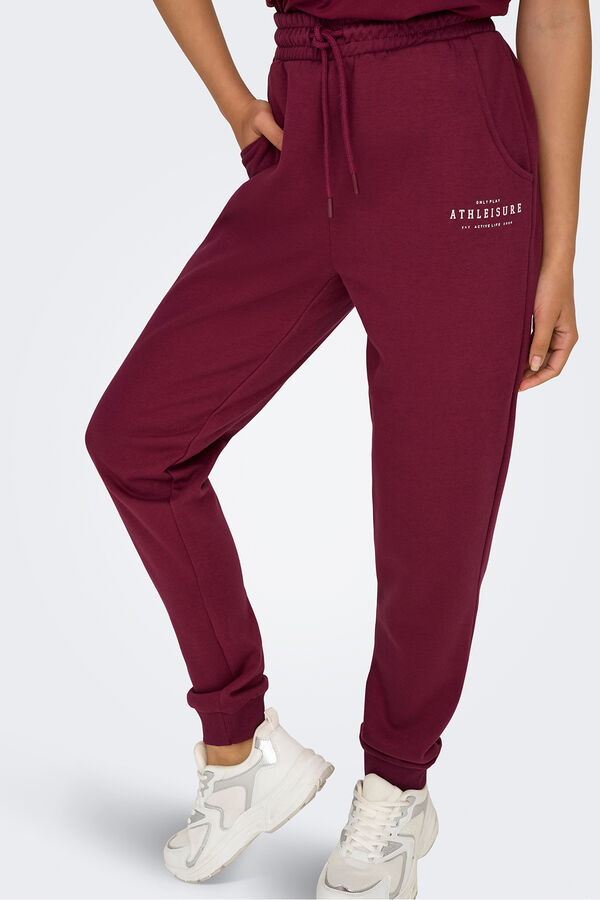 Only Play Pantal&oacute;n largo de chandal morado/lila