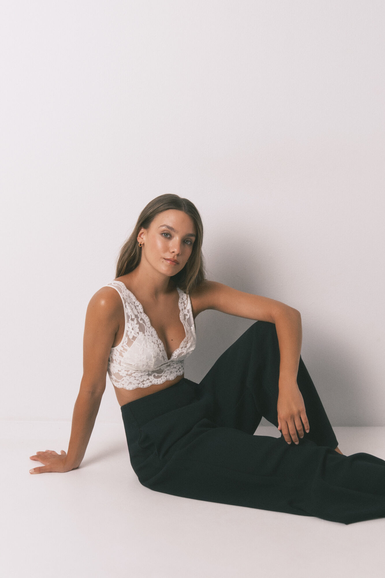 Women'secret Csipke nyakp&aacute;ntos bralette melltart&oacute;