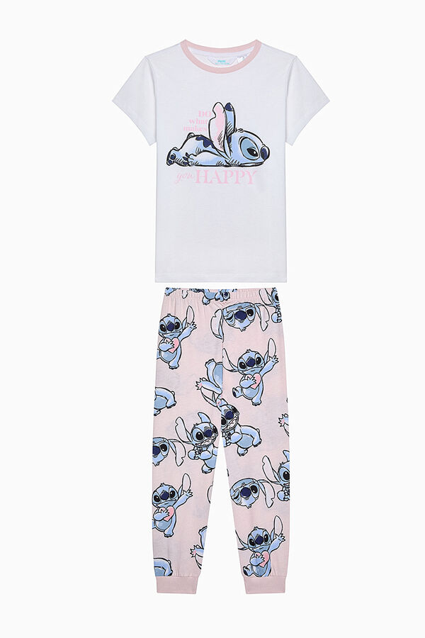 Penti Conjunto de pijama curto Stitch branco