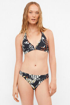 Gisela Cueca de biqu&iacute;ni com barras em V