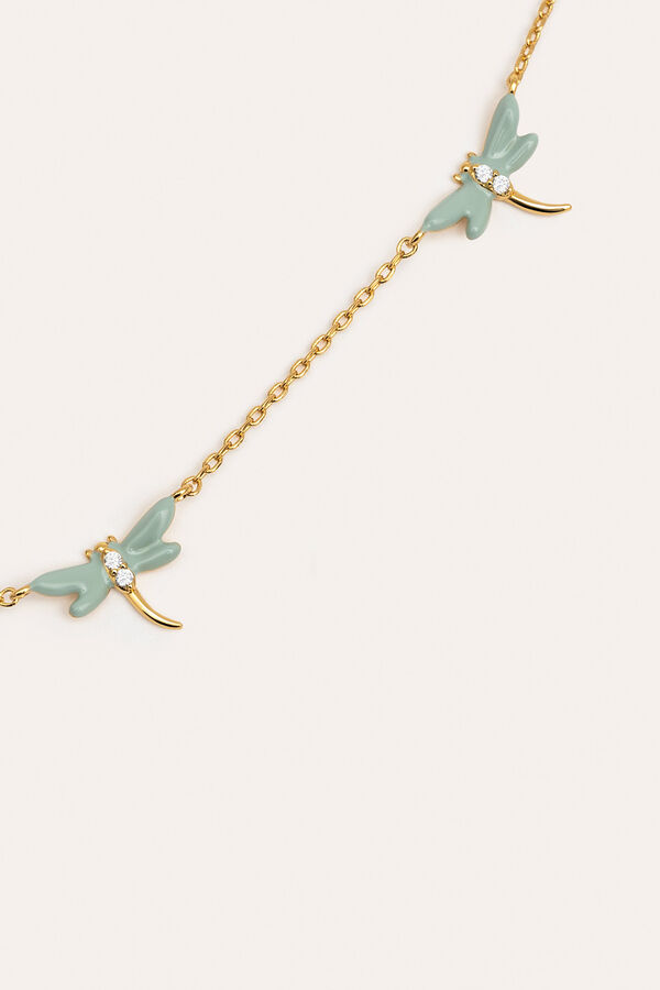 Singularu Collar Lib&eacute;lula Ba&ntilde;o Oro amarillo