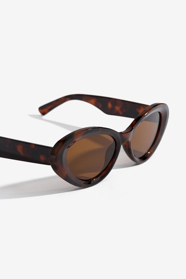 Vilanova Gafas de Sol Cat-Eye Redondeadas marr&oacute;n