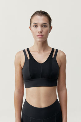 Sujetador top deportivo Reka negro