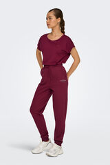 Only Play Pantal&oacute;n largo de chandal morado/lila