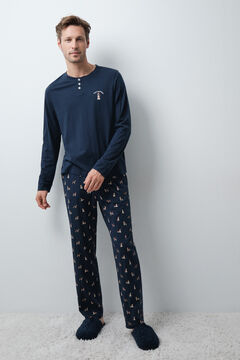 Women'secret Pijama hombre algod&oacute;n perros