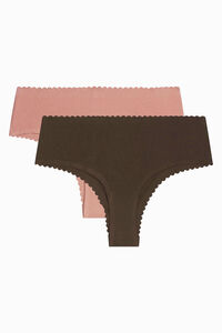 DIM Pack 2 bragas hipster sin costuras