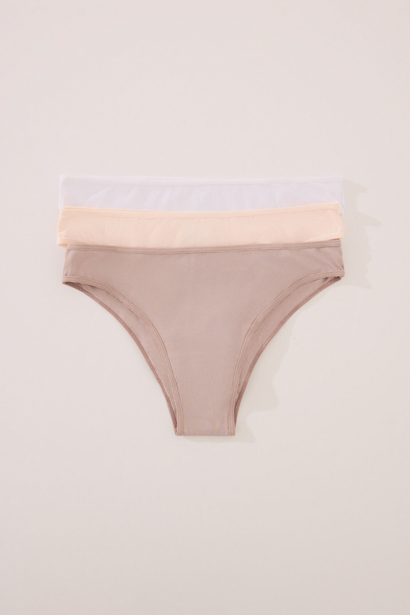 Women'secret Pakovanje od 3 brazilske gaće od mikrofiber 