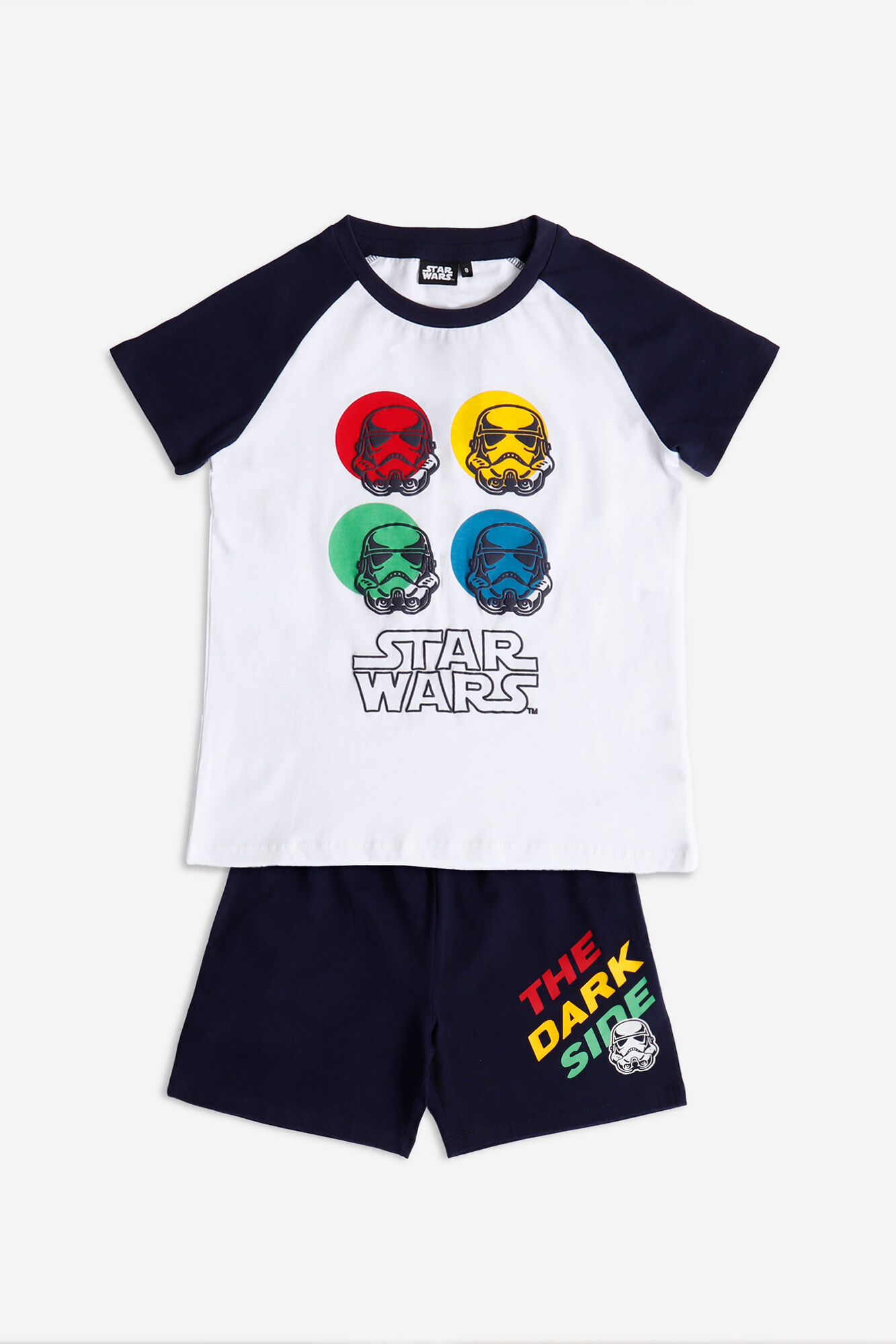Admas STAR WARS Pijama manga curta The Dark Strike para menino