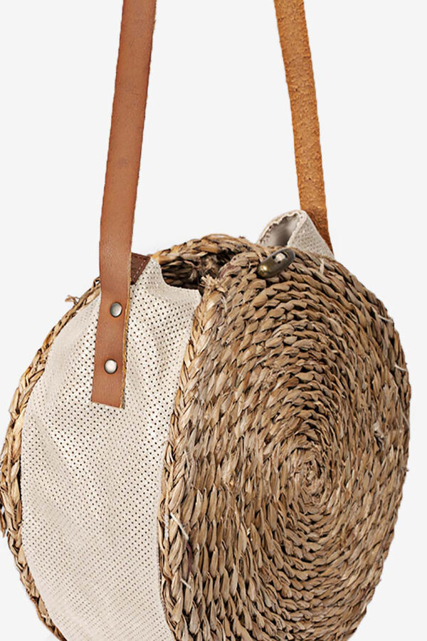 Popa Bolso Millie serraje platino  yellow