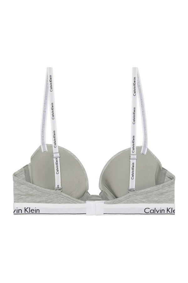 Calvin Klein Soutien acolchoado bege