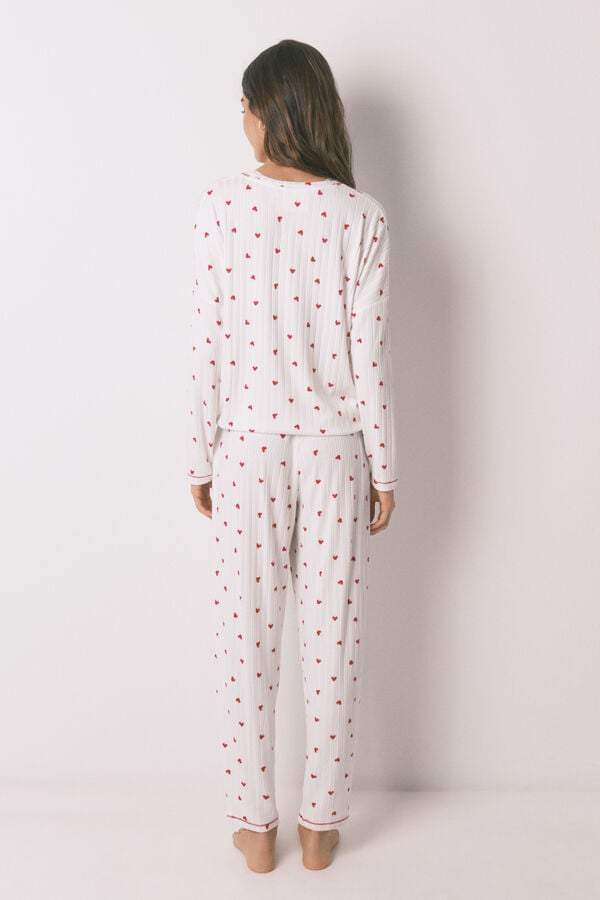 Women'secret Duga pidžama sa printom Mickey Cherry Print