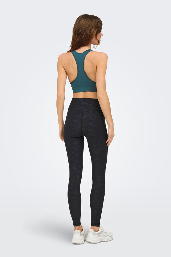 Only Play Sujetador deportivo intensidad media copas verde