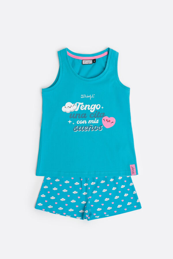 Mr. Wonderful Short sleeves pajamas I have a Mr Wonderful blue