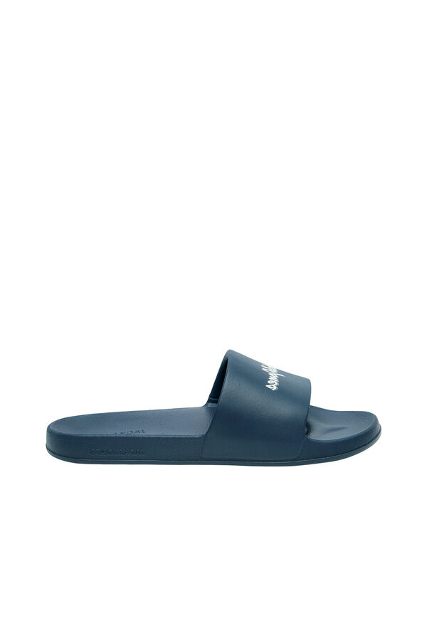 Jack & Jones Chanclas pala de hombre logo azul