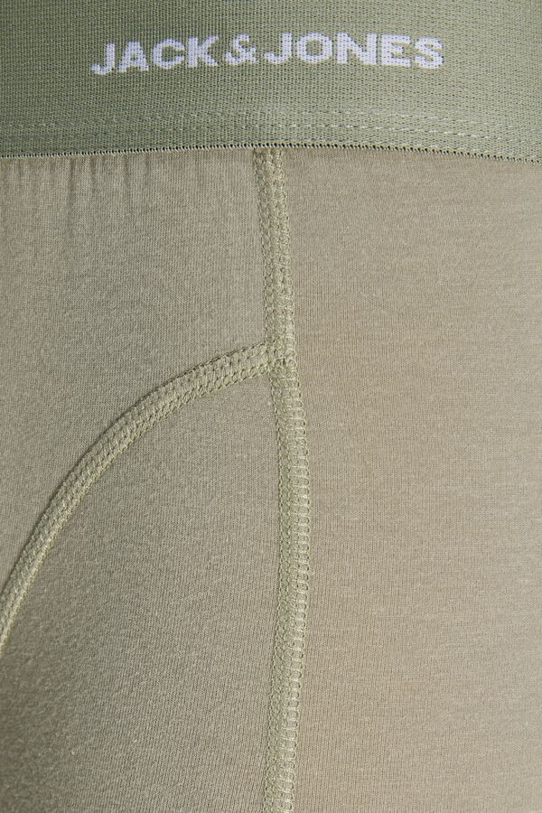 Jack & Jones Pack 3 boxers bamboo gris