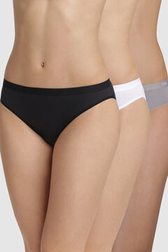 DIM Pack 3 bragas Pockets Ecodim