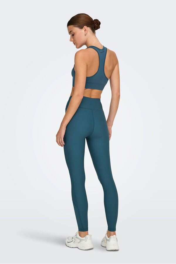 Only Play Seamless sports bra . blue