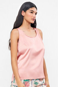 Gisela Camiseta tirantes tejido satinado