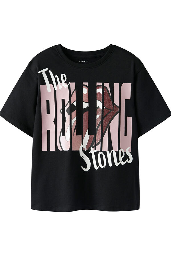 Name it T-shirt Rolling Stone preto