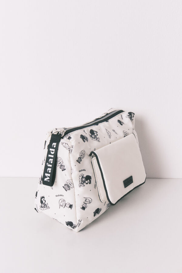 Women'secret Beli najlonski veliki neseser Mafalda Bež