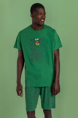 Admas Disney Kermit Letters Short Pajamas Zelena