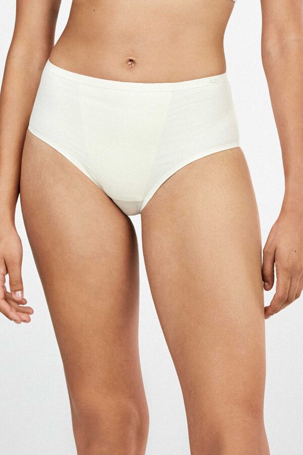 Gisela Braguita alta plumetti beige