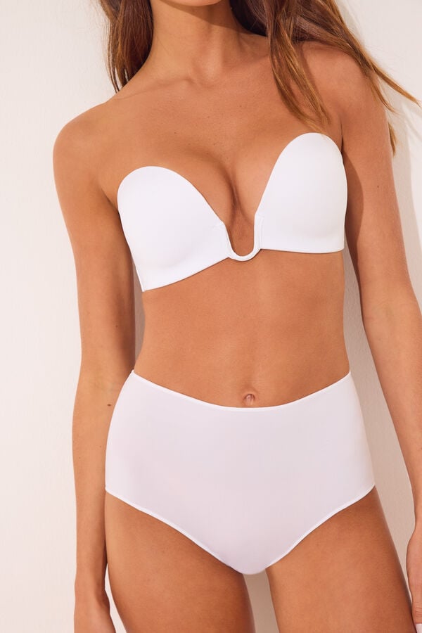 Women'secret WONDERFUL beli dekoltirani grudnjak Bela